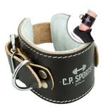 Ankle Cuff Leather, Black